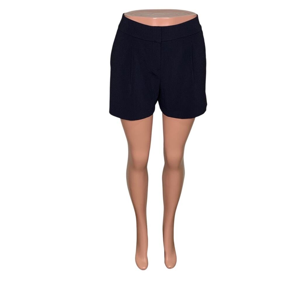 Ann Taylor Short Navy Blue 4 Working Pockets Size 2